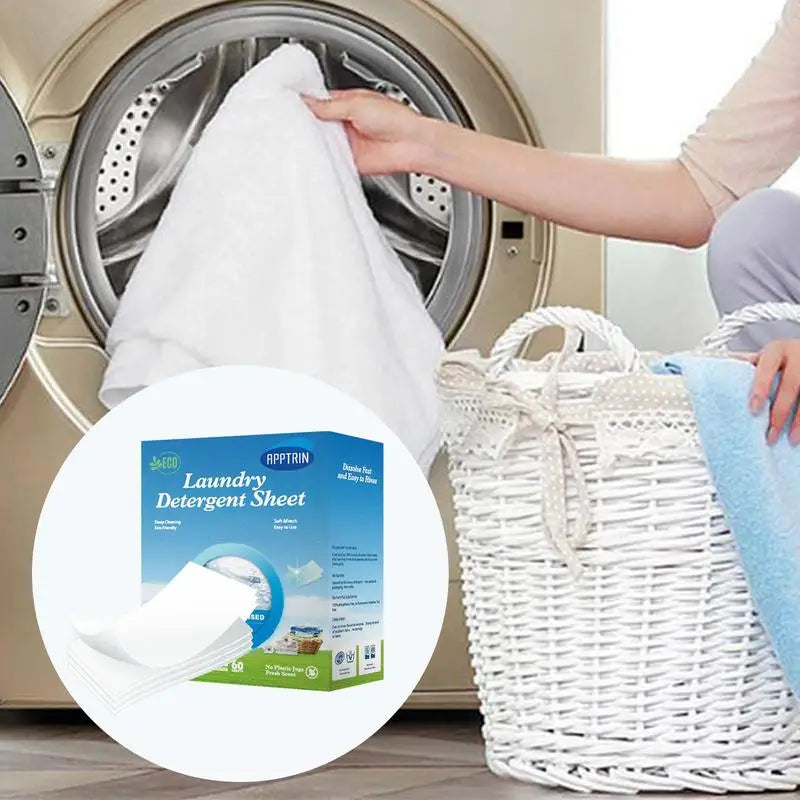 Laundry Detergent Soap eco friendly 60 pcs